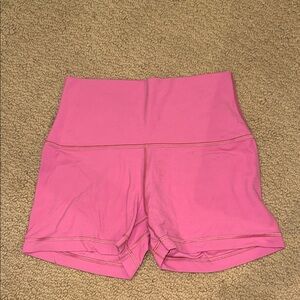 Aritzia Pink Butter 3 inch Shorts